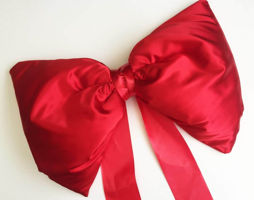 Big Red Shoelace Satin Bows - Upto 2 metres wide BUY NOW Big Red Shoelace Satin Bows - Upto 2 metres wide BUY NOW