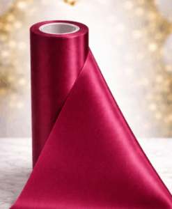 Burgundy Wide Ribbon For Wrapping Cars - 20m