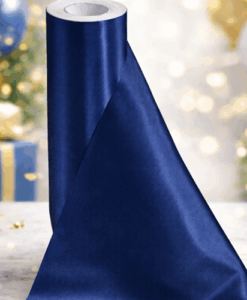 Navy Blue Wide Ribbon For Wrapping Cars - 20m