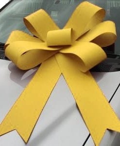 yellow bonnet bow