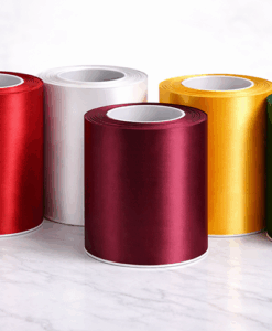 100mm 4 inch wide ribbon for wrapping cars by personalised printed ribbons next day delivery