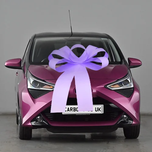 Big Car Bonnet Bow Lavender