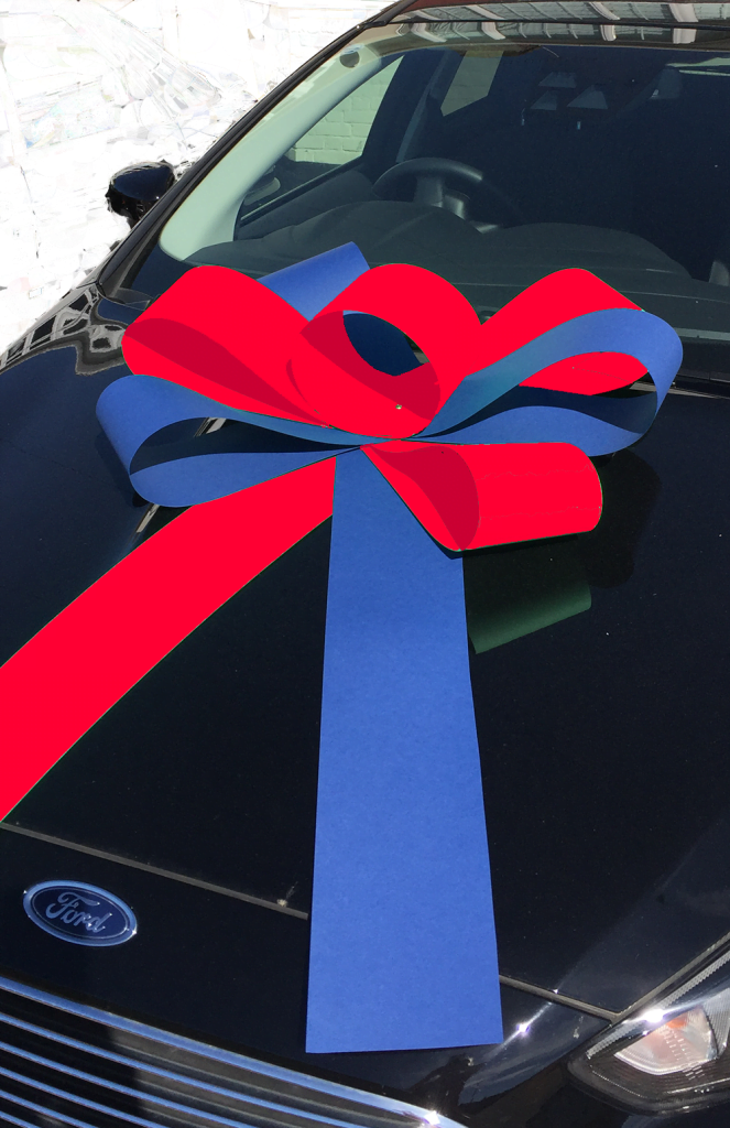 Big Car Bow made in the UK Next Day Delivery