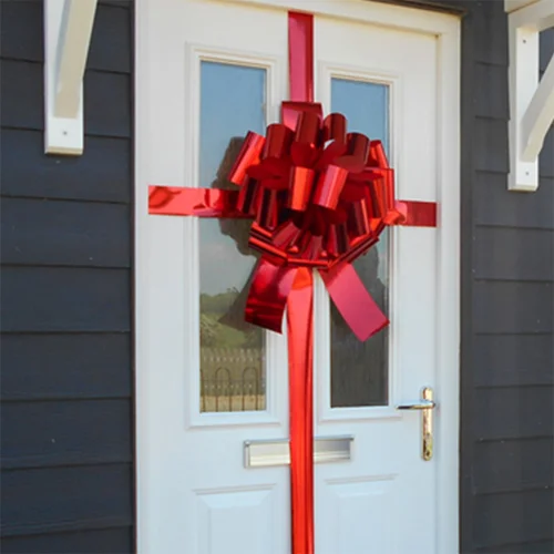 Big Red Car Bonnet Bow 6