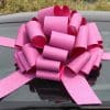 Glitter Pink Foil Giant Bow Ribbon