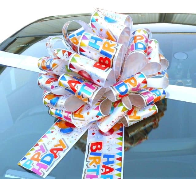 Big Car Bow Giant Extra Large Bow for Cars, Birthday Presents, Christmas  Presents, Large Gift Decoration