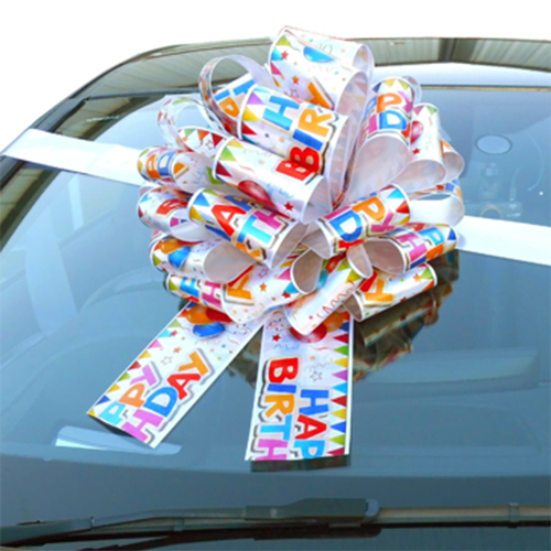Happy Birthday Giant Car Bow Giant Birthday Bows For Cars