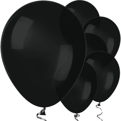 Black Latex Balloons