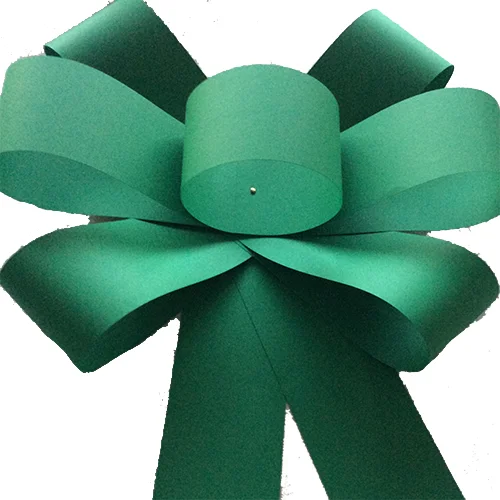 Green Car Bonnet Bow