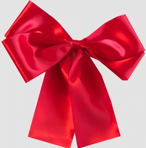 Red Ribbon Car Bow - £10 For a Car Bow