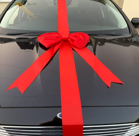 Bow & Ribbon To Wrap A Car