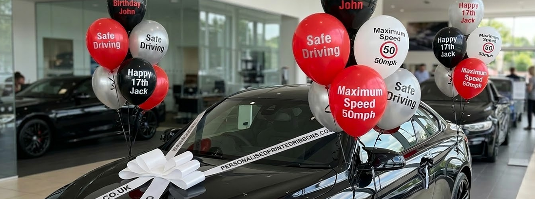 Custom Printed Latex Balloons Next Day Delivery