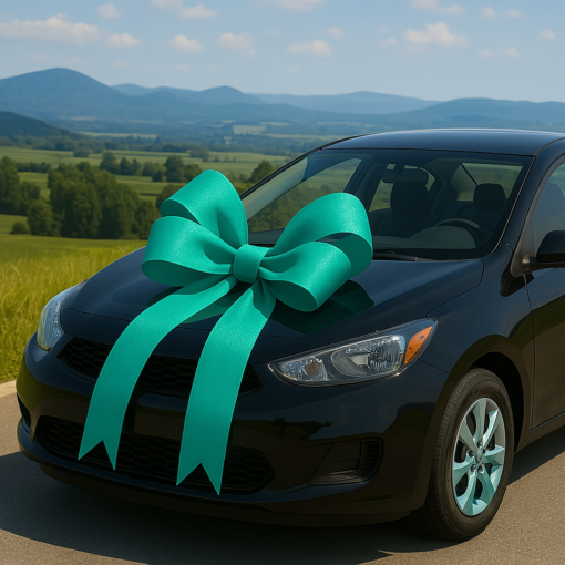 Big Ribbon Car Bow - 90cm - Image 15